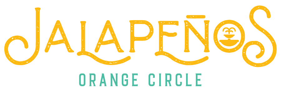 Jalapenos Orange Circle Logo